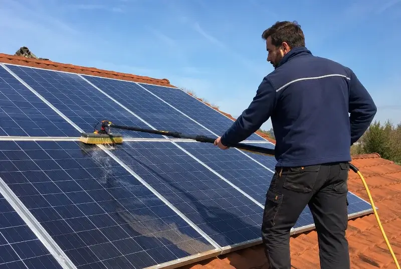 Nettoyage et entretien de panneaux solaires à Avesnes-les-Aubert